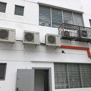 Five Aircond Condensers